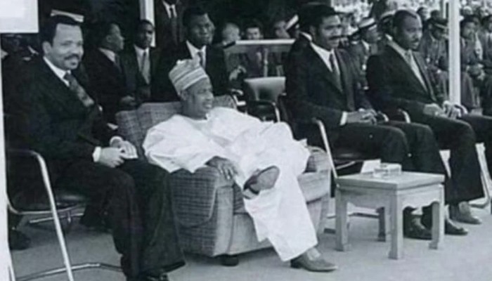 Cameroun : Ahmadou Ahidjo, le 1er janvier 1960